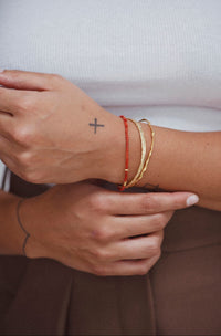 Armband Make My Day - zilver